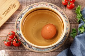 Салат "Цезарь" с креветками классический простой