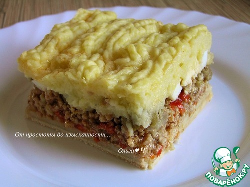 Аргентинский пирог с фаршем Аргентинский пирог с фаршем