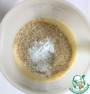 Лимонно-мандариновый миндальный пирог