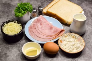 Сэндвич "Крок-мадам" Сэндвич "Крок-мадам"