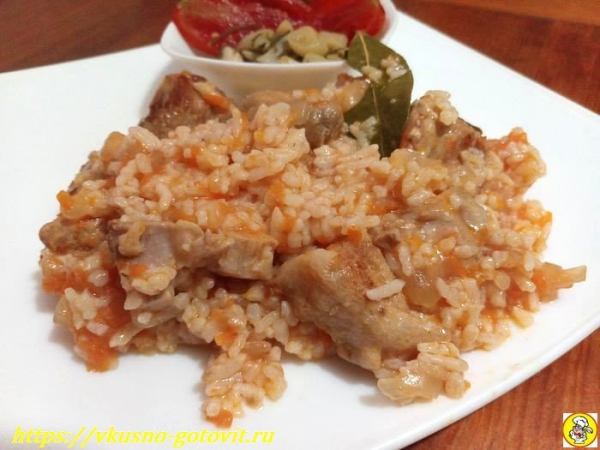 Плов со свининой в мультиварке — простой рецепт приготовления
Плов со свининой в мультиварке — простой рецепт приготовления