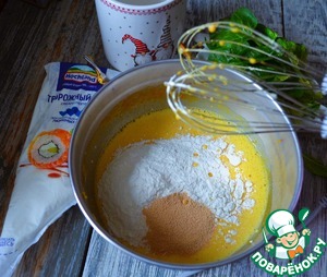 Тыквенно-шпинатные оладьи на творожном сыре