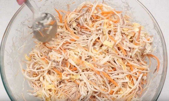 
Вкусный салат Загадка для гостей, просто объедение — попробуйте и удивите своих гостей	