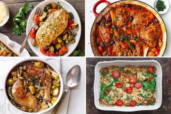 
Курица в духовке запечённая кусочками — 6 быстрых и вкусных рецептов приготовления по-итальянски	