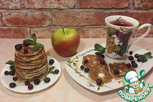 Яблоки в блинном тесте ПП Яблоки в блинном тесте ПП