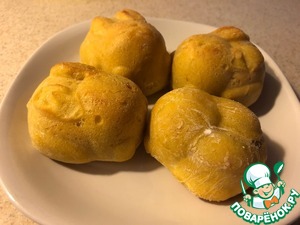 Булочки-кролики с яблочным пюре Булочки-кролики с яблочным пюре