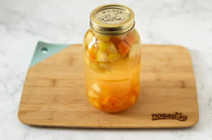 Компот из тыквы и яблок Компот из тыквы и яблок