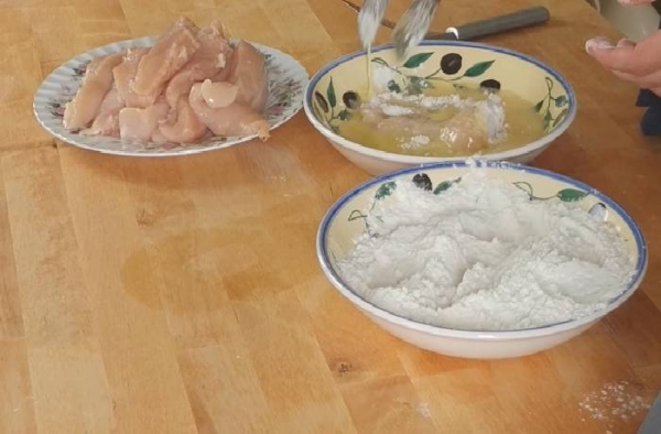 Наггетсы куриные в домашних условиях на сковороде в панировке
Наггетсы куриные в домашних условиях на сковороде в панировке