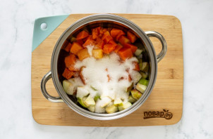 Компот из тыквы и яблок Компот из тыквы и яблок