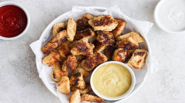 Наггетсы куриные в домашних условиях на сковороде в панировке
Наггетсы куриные в домашних условиях на сковороде в панировке