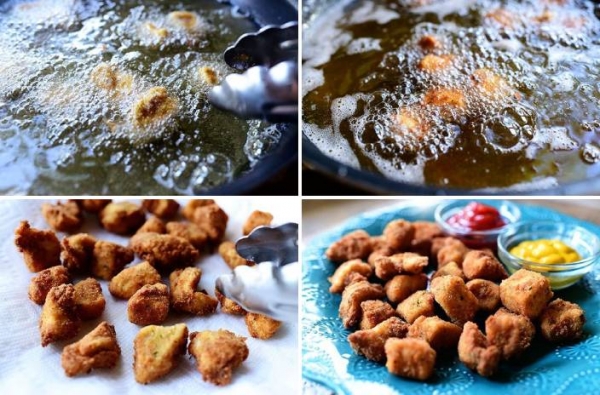 Наггетсы куриные в домашних условиях на сковороде в панировке
Наггетсы куриные в домашних условиях на сковороде в панировке