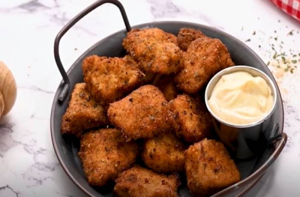 Наггетсы куриные в домашних условиях на сковороде в панировке
Наггетсы куриные в домашних условиях на сковороде в панировке