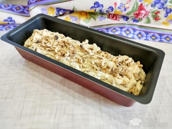 Рецепт: Кекс с орехами - Ароматная выпечка с грецким орехом Рецепт: Кекс с орехами - Ароматная выпечка с грецким орехом