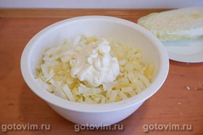 Салат «Крабовый» с ананасами Салат «Крабовый» с ананасами