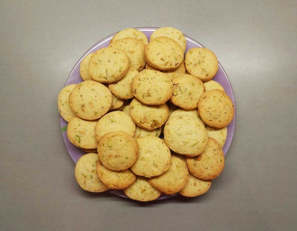 Печенье с фисташками