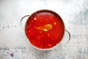 Борщ из оленины Борщ из оленины