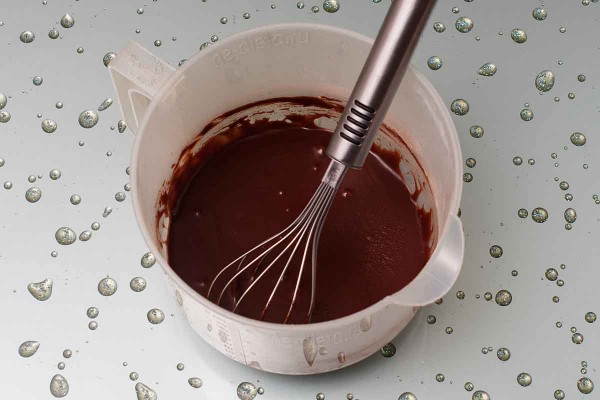 Песочное печенье с джемом и шоколадом Песочное печенье с джемом и шоколадом