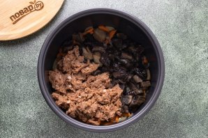 Гречка по-боярски в мультиварке Гречка по-боярски в мультиварке