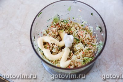 Закусочная паста с крабовыми палочками VIČI и сыром