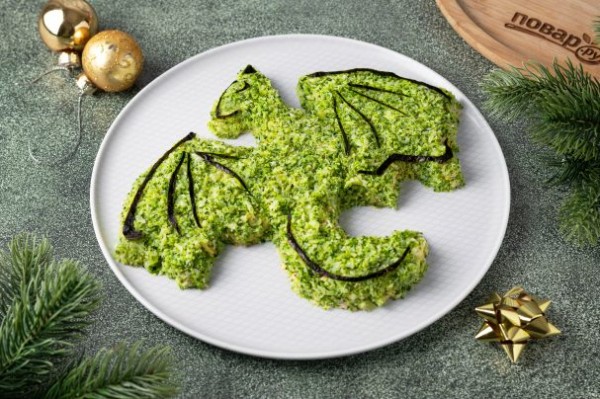 Салат с маринованными шампиньонами на год Дракона Салат с маринованными шампиньонами на год Дракона