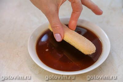 Тирамису с кремом из печеной тыквы (без яиц)