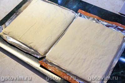 Пицца-круассан с ветчиной и сыром Пицца-круассан с ветчиной и сыром