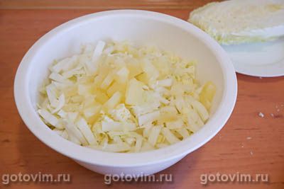 Салат «Крабовый» с ананасами Салат «Крабовый» с ананасами