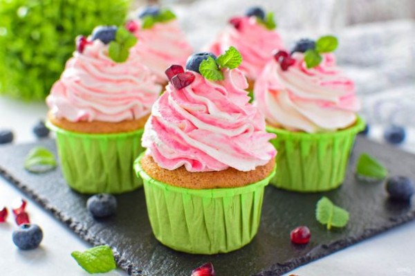 Ванильные кексы с кремом Ванильные кексы с кремом