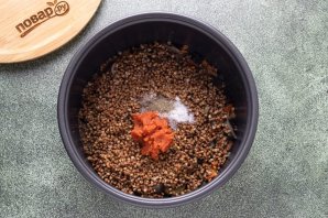 Гречка по-боярски в мультиварке Гречка по-боярски в мультиварке