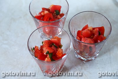 Слоеный салат из помидоров с крабовым мясом VIČI «Снежный краб» Слоеный салат из помидоров с крабовым мясом VIČI «Снежный краб»