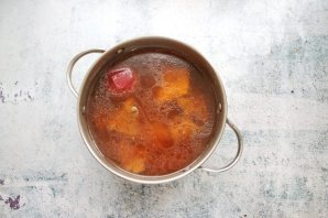 Борщ из оленины Борщ из оленины