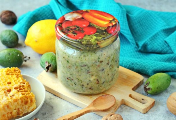 Фейхоа с медом Фейхоа с медом