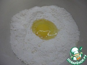 Творожно-ванильный пирог с вишней