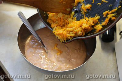 Печеночные оладьи в кабачковых кольцах Печеночные оладьи в кабачковых кольцах