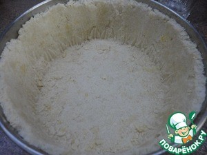 Творожно-ванильный пирог с вишней