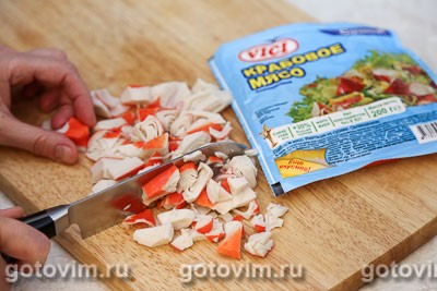 Макароны с крабовым мясом VIČI Макароны с крабовым мясом VIČI