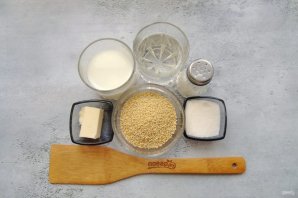 Пшенная каша на молоке и воде Пшенная каша на молоке и воде