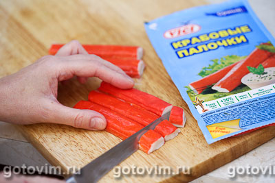 Макаронный салат с крабовыми палочками VIČI Макаронный салат с крабовыми палочками VIČI