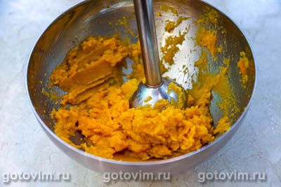 Тирамису с кремом из печеной тыквы (без яиц)