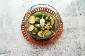 Фейхоа без сахара на зиму Фейхоа без сахара на зиму