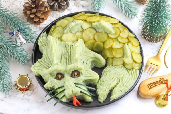 Холодный "Дракон" на Новый год Холодный "Дракон" на Новый год