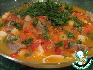 А-ля лагман по-домашнему