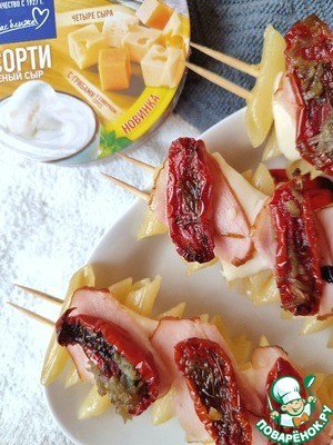 "А-ля пицца" на макаронах