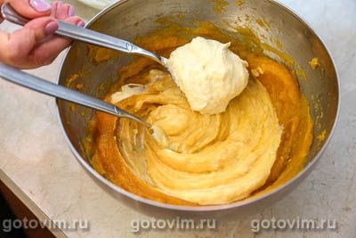 Тирамису с кремом из печеной тыквы (без яиц)