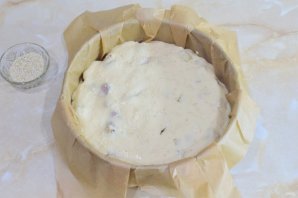 Пирог с курицей и картошкой на кефире Пирог с курицей и картошкой на кефире