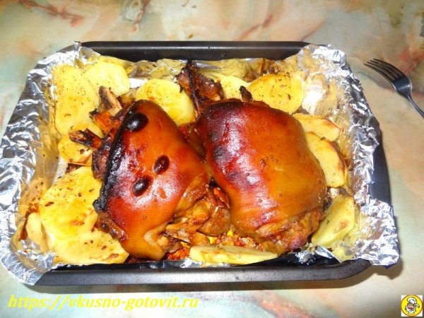 
Свиная рулька – рецепты приготовления запечённой рульки в духовке	