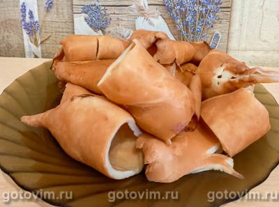 Салат с кальмарами и шампиньонами Салат с кальмарами и шампиньонами