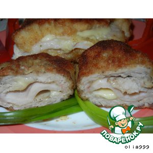 Аппетитные котлеты "Кордон блю"