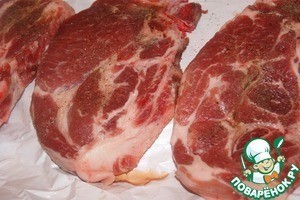 Ароматный свиной стейк Ароматный свиной стейк