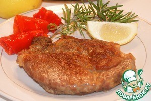 Ароматный свиной стейк Ароматный свиной стейк